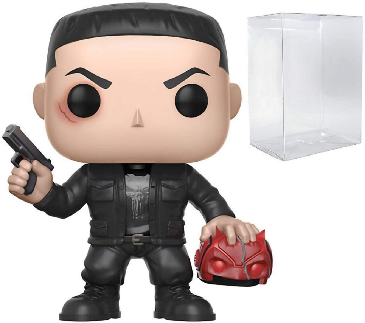 Funko Pop! Marvel Daredevil Vinyl Figures - 3.75" Collectible, Multiple Punisher Variants, Multicolor, Model ChasePunisher216