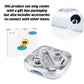 FEEBRIA Upgraded Silver Pool Drink Holder Float for Hot Tub, Beach & Party Decor - Perfect for Summer Fun