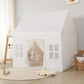 Wilwolfer Play Tent For Kids Indoor - Kids Play Tent Indoor Toddlers Play Tent Large Toddler Tent For Kids Toy House Birthday Gift For Boys & Girls Playroom Decor (White Playhouse)