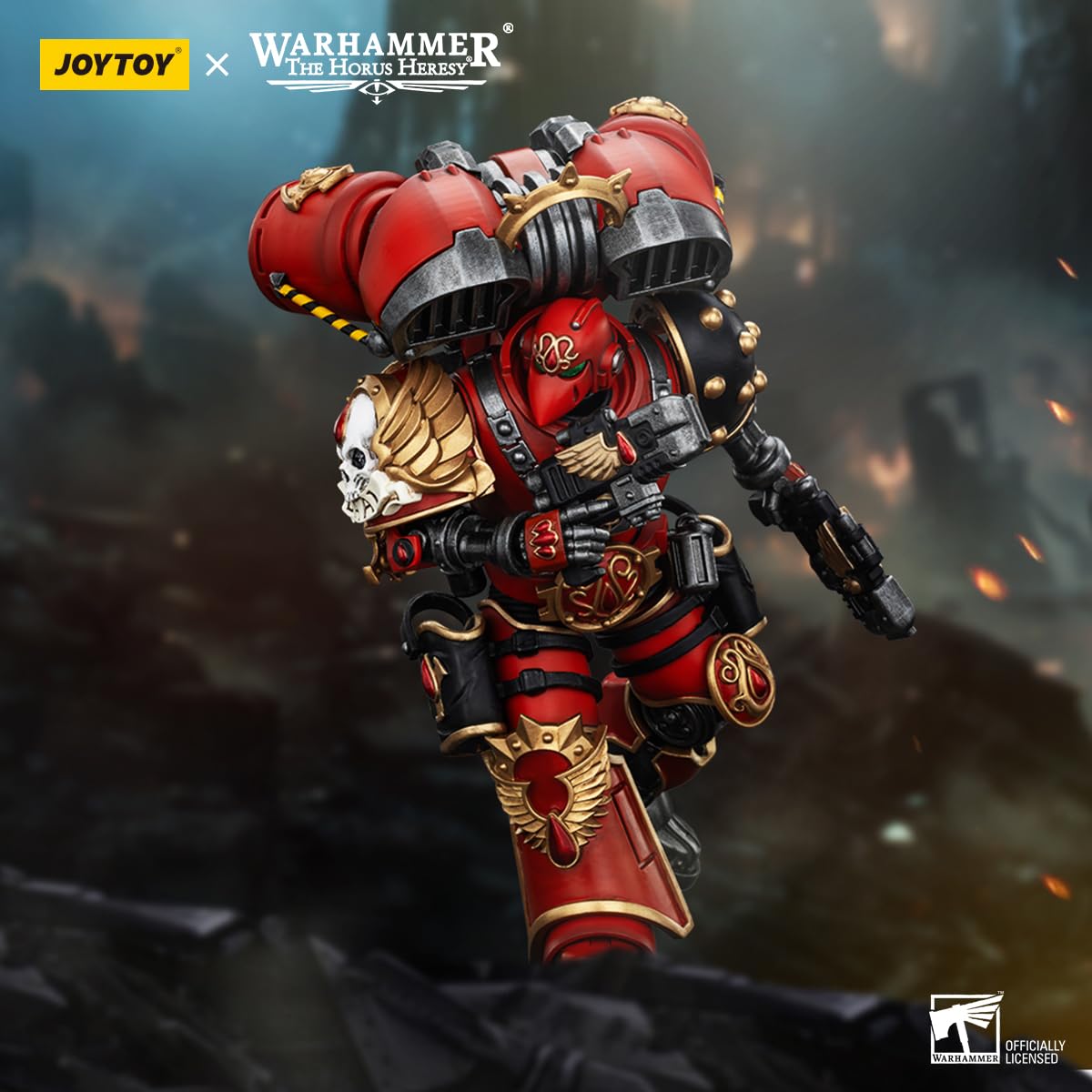 malt-inspiredISE JOYTOY 1/18 Action Figures - Warhammer The Horus Heresy Blood Angels Dominion Zephon - 5 Highly Posable Collectible Model Ages 15+
