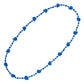 Football Helmet Bead Necklaces Non Metallic Blue Pack Of 12