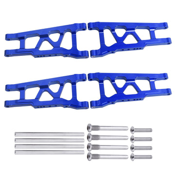 Allinrc 4-Pack Alloy Front&Rear Suspension Arms For Traxxas 1/10 Slash 4X4, Stampede 4X4, Rustler 4Wd Vxl-Replaces Part 3655 Upg