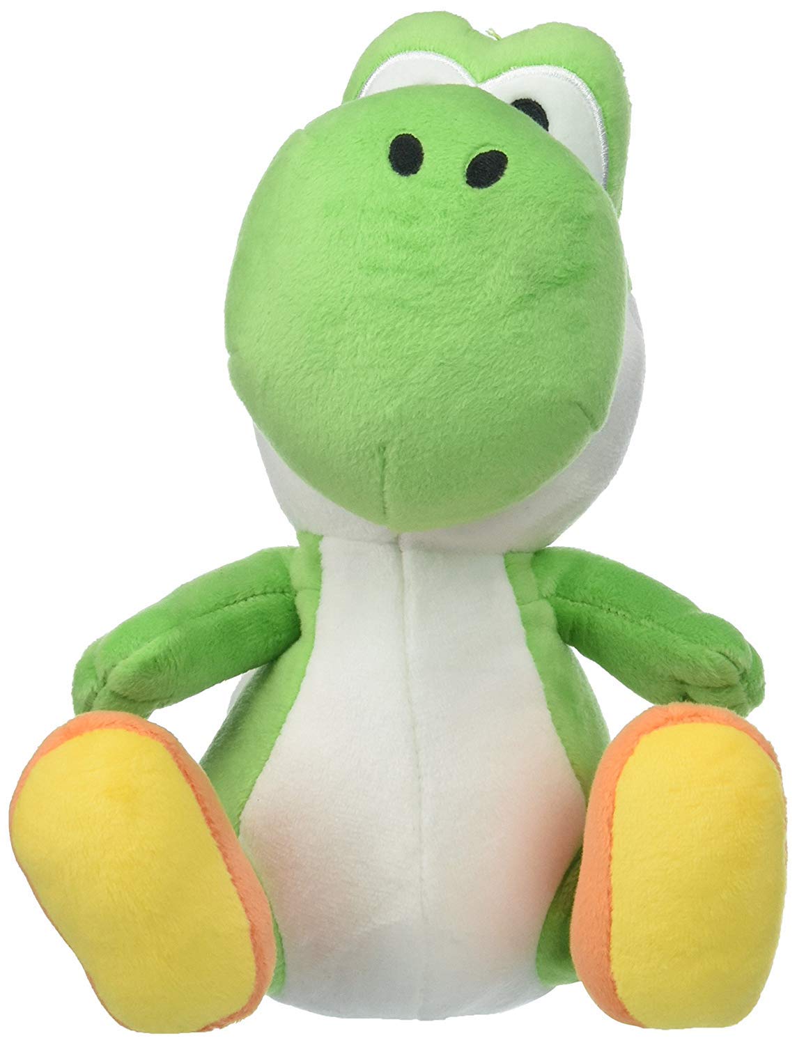 Little Buddy Super Mario All Star Collection 1416 Yoshi Stuffed Plush, 8',Multi-Colored