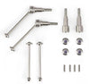 HAIBOXING 1/16th RC Cars Upgraded Spare Parts Metal Drive Shafts(Front and Rear) Apply to 16889 16889A 2105 T10(M16106+M16107+M1