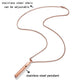 Xeyai Stainless Steel Anxiety Breathe Necklace, Anxiety Relief Items,Mindful Breathing Breathless Necklace For Anxiety, Stress,
