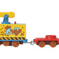 Thomas & Friends Toy Vehicle Set Muddy Fix 'Em Up Friends Battery-Powered Carly The Crane & Sandy The Rail Speeder For Ages 3+ Years