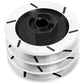 4Pack Vgoohobby Aluminum Alloy RC 12mm Hex Hub Wheel Rim Brake Disc Compatible with HSP HPI Traxxas Tamiya 1/10 On-Road Racing M