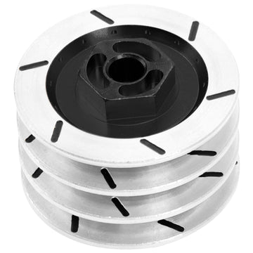 4Pack Vgoohobby Aluminum Alloy RC 12mm Hex Hub Wheel Rim Brake Disc Compatible with HSP HPI Traxxas Tamiya 1/10 On-Road Racing M