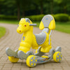 Fun Ride Funride Musical Rocking Horse Ride On For Kids-Murphy Super 2-In-1 Horse Rocker And Ride On Toy With Backrest-Ideal Age