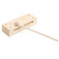 Excluzo Musical Percussion Block, Wooden Block Musical Rhythm Instrument Wooden Block Clapper, Wooden Percussion Toy Percussion 