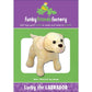 Funky Friends Factory Funky Friends Lucky The Labrador Pattern