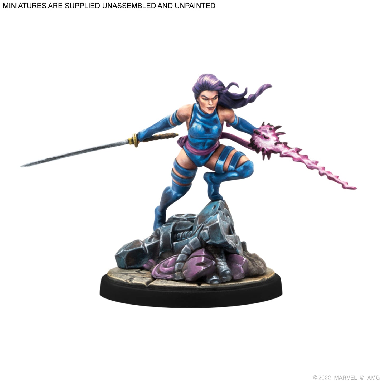Atomic Mass Games Marvel Crisis Protocol Character Pack - Emma Frost & Psylocke, 6.5"x1.6"x4.5", Multicolor, FFGCP103