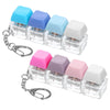 WJIAAA 2 Pcs Keyboard Fidget Toys,Crisp Sound Keyboard Keychain