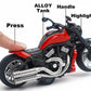 Gilumza Pull Back Motorcycles Toy, Moto Gift With Music Lighting, Wolverine Motorcycle Toys For Boys Kids Age 3-12 Year Old (Bla