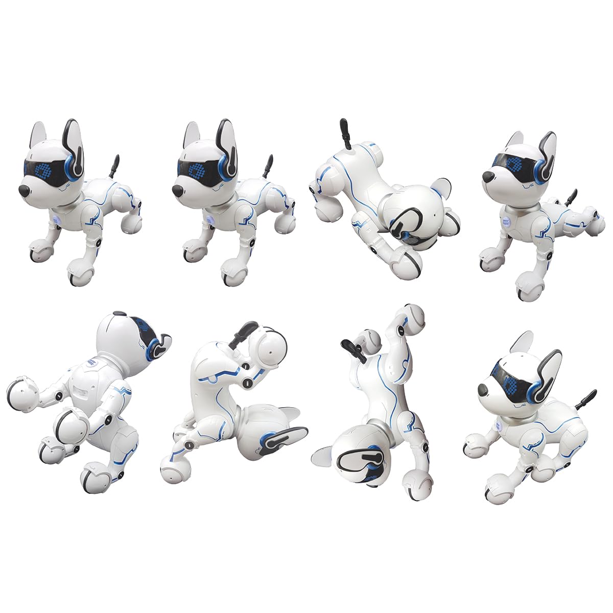 Lexibook Power Puppy - My Smart Dog Robot to Train - Programmable Robot with Remote Control, Training and Gesture Control Functi