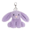 Apricot Lamb Cute Toys Plush Purple Bunny Rabbit Stuffed Animal Soft Keychain For Kids Bag, Purse, Backpack, Handbag (Purple Bunny，4.7 Inches)
