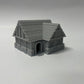 Paintable Tabletop Miniature Little Town Building Terrains Compatible With D&D Rpg War Gaming - 18Mm Scale Scenery With Medieval