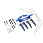 Front + Rear Wide Sway Bar Set for 1/10 Short Course Truck Traxxas Slash 2WD
