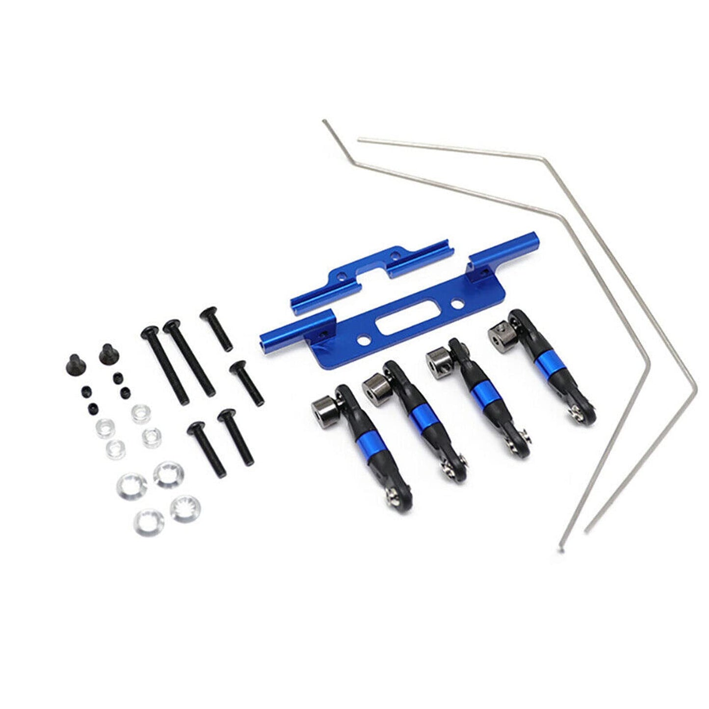 Front + Rear Wide Sway Bar Set for 1/10 Short Course Truck Traxxas Slash 2WD