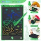 Hockvill Lcd Writing Tablet For Kids 8.8 Inch, Toys For Girls Boys Drawing Pad For 3 4 5 6 7 Year Old Kid, Toddler Magnetic Doodle Board Travel Essentials Christmas Birthday Gift For Children (Green)