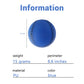 Baisidiwei Soft Baseballs  Foam Training Baseball 12 Pack for Kids Regulation Size Foam Baseballs for Soft & Safe tossing  Catching and Batting Practice (Blue)