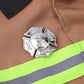 Yolsun Tan Fireman Costume For Kids, Boys' And Girls' Firefighter Dress Up (7 Pcs) 8-9 Years