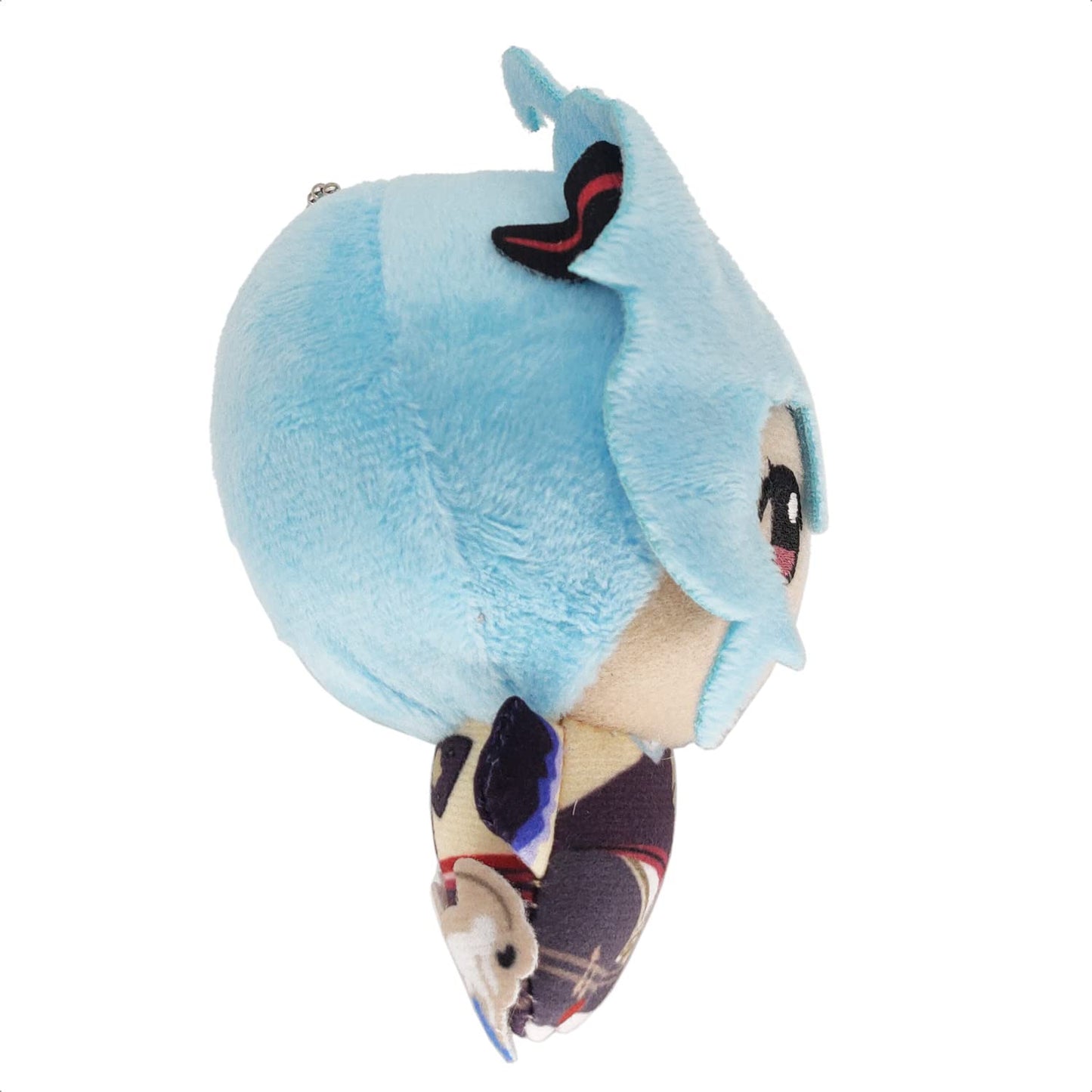 Kooliya Small Size Genshin Impact Figure Plush Doll - Ganyu (4 Inch), Keychain Anime Figure Soft Stuffed Gift For Game Fans (Gan