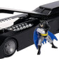 DC Comics 1:24 Batman Animated Series Batmobile Die-cast Car with 2.75'' Batman Figure, Toys for Kids and Adults,Black
