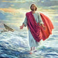 Jigsaw Puzzles 300 Pieces for mature-themed Children mature-themeds Jesus Christ Intellectual Decompressing Jigsaw Puzzles Educational Game Puzzle Collectibles DIY Toys for Family Friends