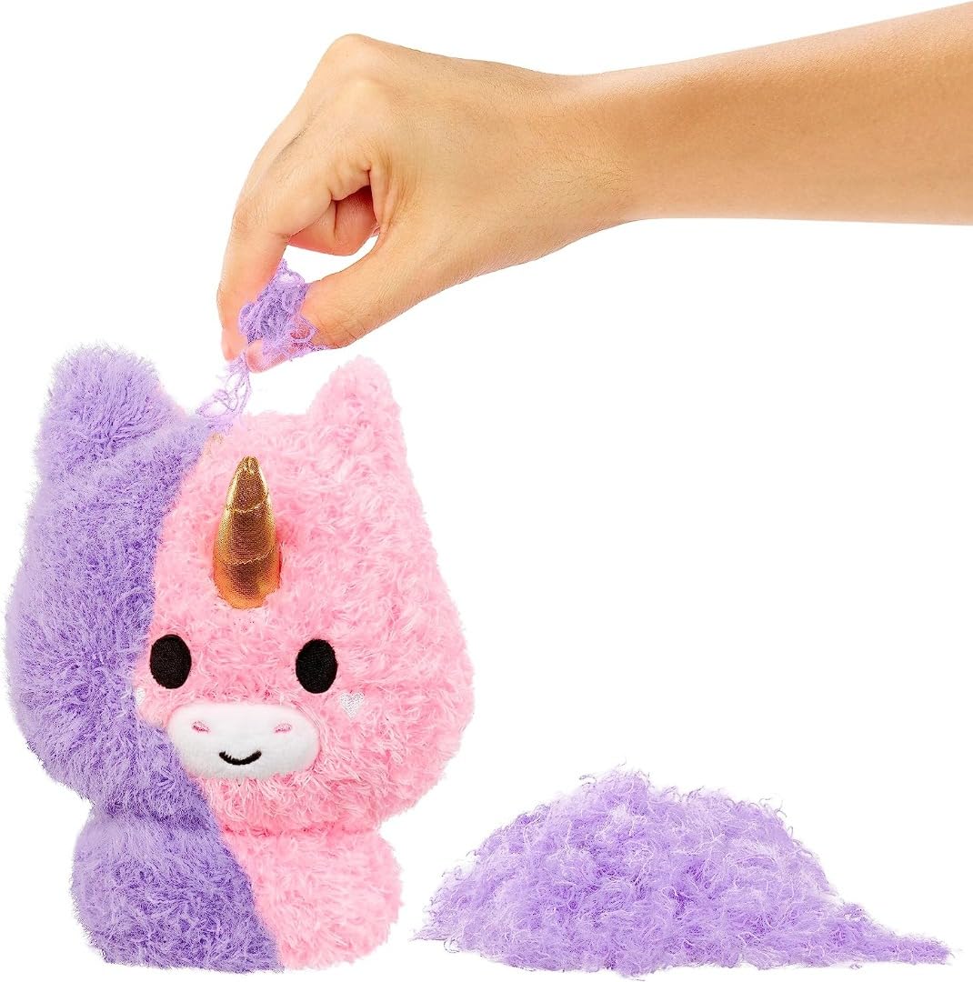 Fluffie Stuffiez Unicorn Plush - Small Collectible, Ultra Soft Multicolor Fur, ASMR Fidget, Model 594178EUC