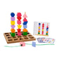 Loom Tree Montessori Wooden Beads Sequencing Toy Set Lacing Beads For 2 3 4 5 Children | Toys For Baby | Developmental Baby Toys