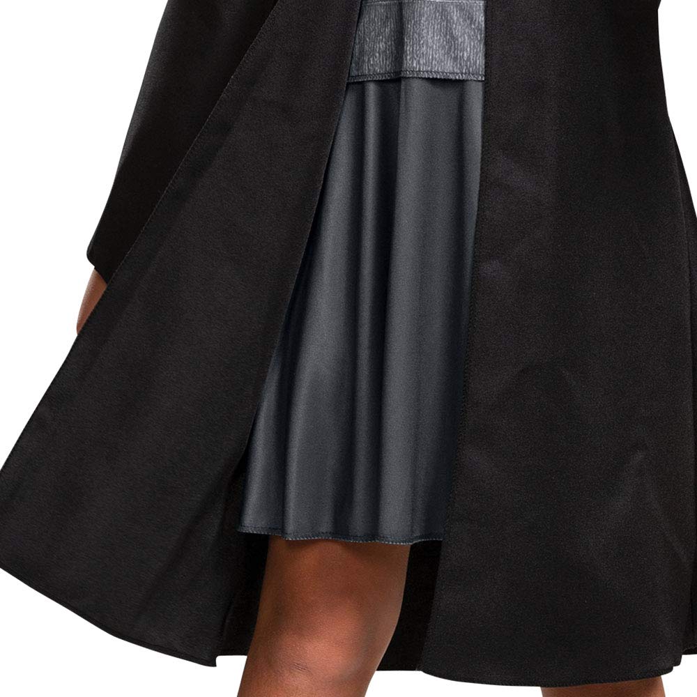 Harry Potter Hermione Granger Classic Girls Costume, Black & Red, Kids Size Large (10-12)