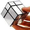 Cuberspeed 2X2 Mirror Black Body With Silver Magic Cube Mirror Silver Blocks 2X2X2 Speed Cube