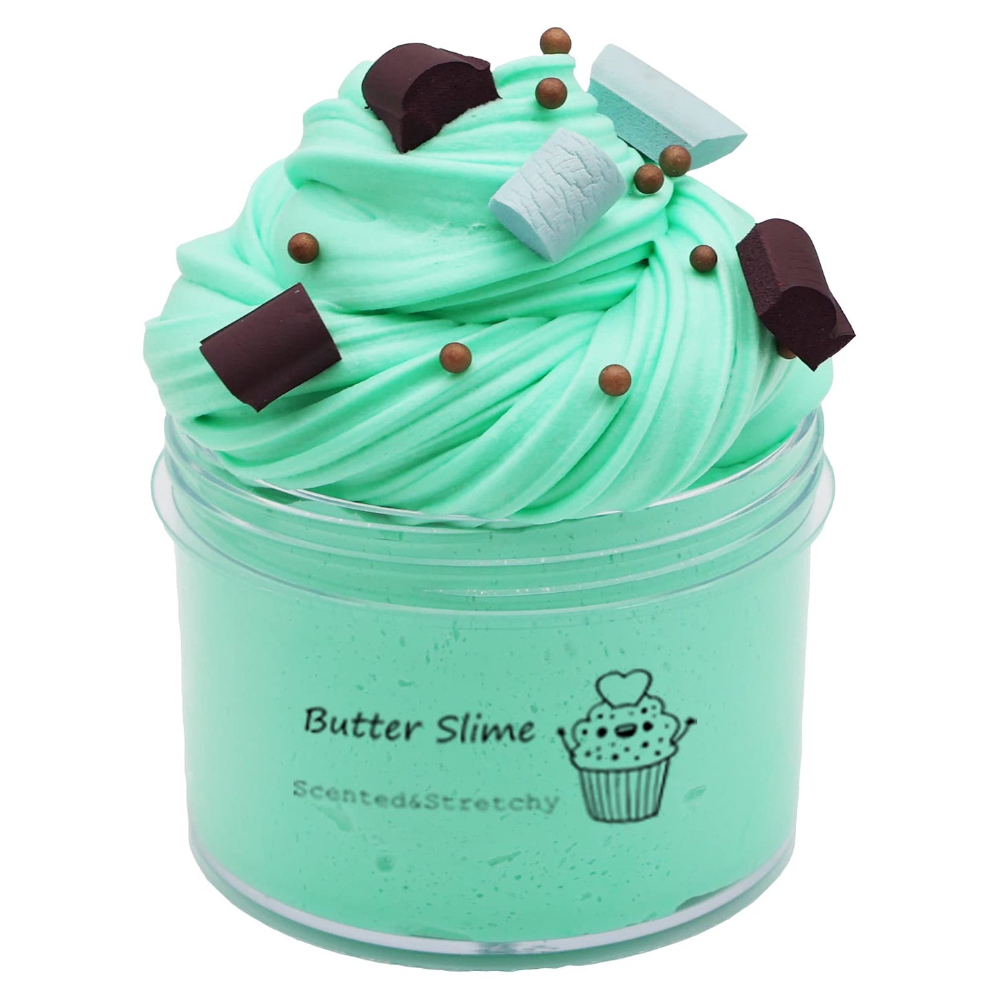 Butter Chocolate Slime, Scented And Stretchy Clay Sludge Toy, Party Favors, Prize, School Education, Birthday Gifts For Kids Girls Boys (200Ml)