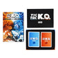 Unstable Games Tic Tac K.O. - Dragons vs. Unicorns Card Game for 2-4 Players - Quick-to-learn, Cardboard, Black - Model 63383