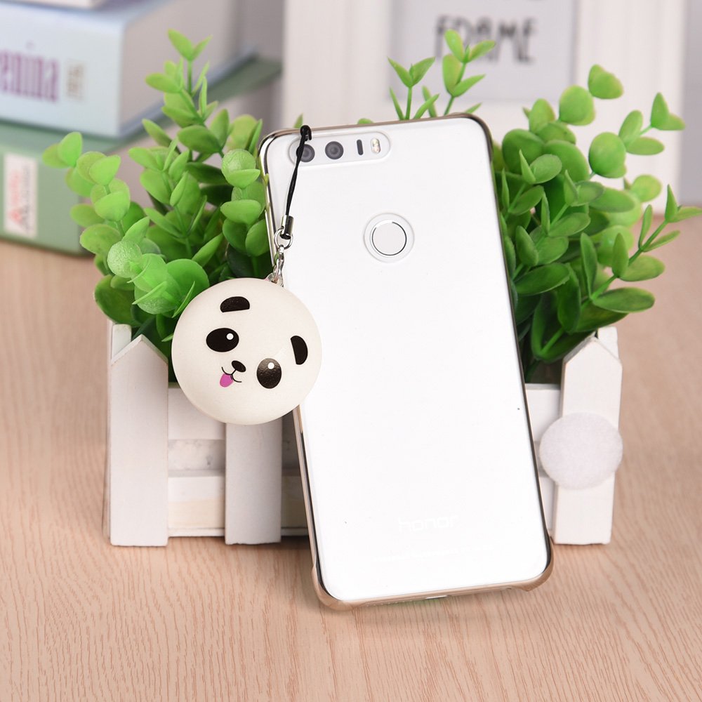 KUUQA 8 Pieces 1.57 Slow Rising Mini Panda Scented Toys Cute Charms Phone Key Chain Straps Kids Toy Gift Party Favors(Style Random)