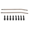 MEUS RACING TRX4 SCX10 Links Titanium Link Rod Linkage Kit for Traxxas TRX4/Axial SCX10/Tamiya CCO1/Redcat Gen8 etc. (125mm)