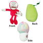 Jhesao 3 Pcs Plants And Zombies Plush Sets Zombies Toy Hypno Shroom, 1 2 Stuffed Soft Dolphin Zombie Doll, Laser Bean Pvz Plushi