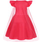 Wonderbabe Adventure Princess Girls Costume With Movie Role Play Little Girls Halloween Birthday Party Dress Up Size 6-7T