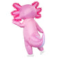 Stegosaurus Inflatable Axolotl Costume for Kids Halloween Kid Blow Up Costume Deluxe Pink Costumes for Girls Boys Cosplay Party