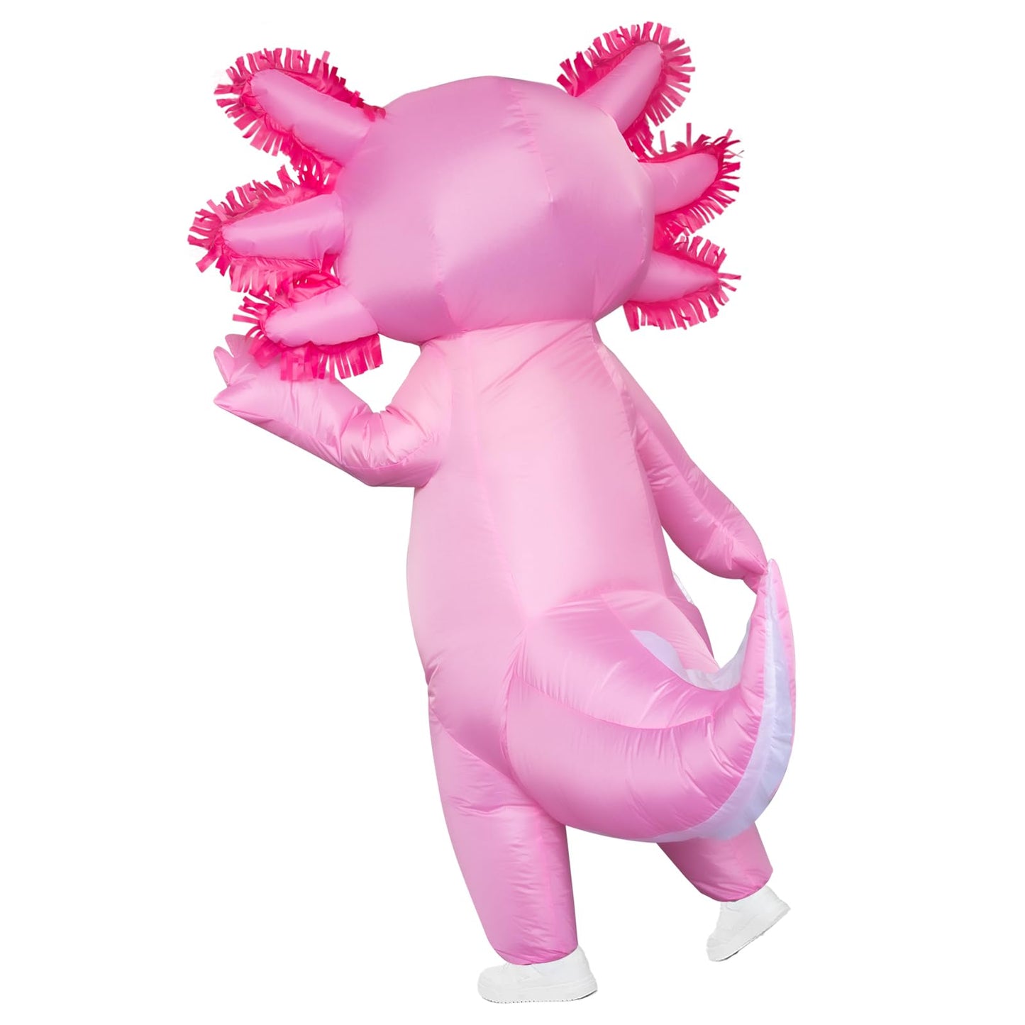 Stegosaurus Inflatable Axolotl Costume for Kids Halloween Kid Blow Up Costume Deluxe Pink Costumes for Girls Boys Cosplay Party