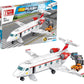 Block Builder Airplane Building Block Set (633 Pieces). Aviation Series Building Blocks For Kids And Adults