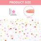 200 Pieces Colorful Tiny Flowers For Dollhouse Miniatures Resin Flowers For Crafts Tiny Things For Fairy Garden Micro Landscapin