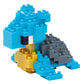 Nanoblock - 3 Sets Bundle - Laplace, Dragonite (Kairyu) and Snorlax (Kabigon) - Adjustable Pokemon Characters (Japan Import)
