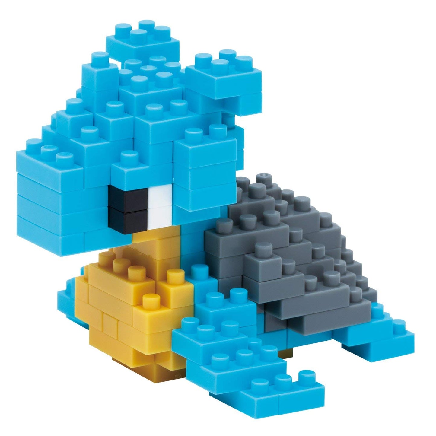 Nanoblock - 3 Sets Bundle - Laplace, Dragonite (Kairyu) and Snorlax (Kabigon) - Adjustable Pokemon Characters (Japan Import)