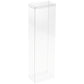 Dollsafe Clear Folding Display Box For 11-12.5 Inch Dolls And Action Figures, 4'' W X 2.25'' D X 13'' H, Pack Of 3