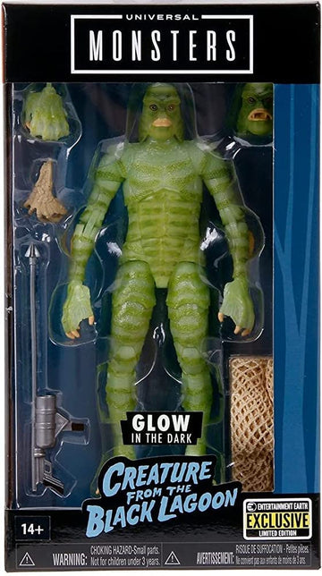 Universal Monsters Creature from The Black Lagoon Glow-in-The-Dark 6-Inch Action Figure - Entertainment Earth limited availability