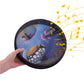 Excluzo 10Inch Solid Wooden Ocean Drum Sea Wave Drum Frame Drum Gentle Sea Wave Sound Musical Toy Bla