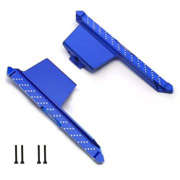 TREAL Axial SCX24 Gladiator Side Step Alu 7075 Running Board Rock Slider (Blue)