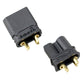 10 Pairs Amass XT30 Connector XT30U Connectors Plugs Male Female Battery Plugs Black with Heat Shrink for RC Lipo Battery